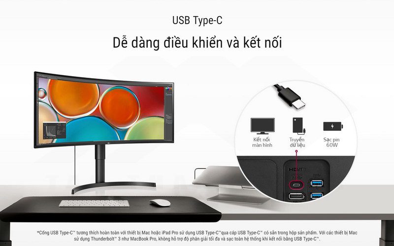 LG UltraWide 34WN80C B Curved Monitor Details 3