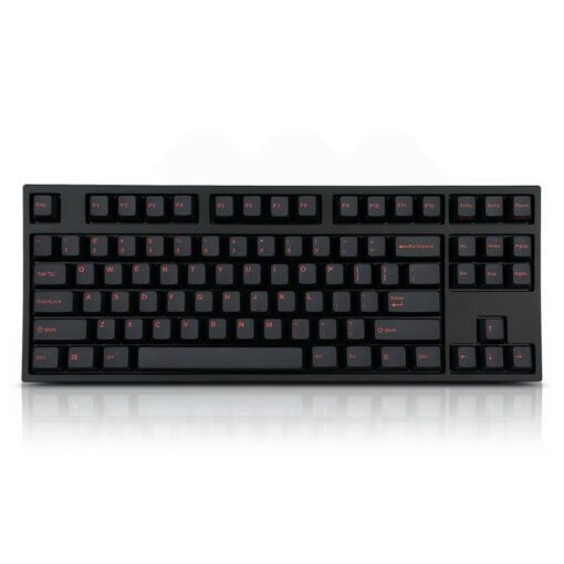Leopold FC750R PD Black Navy Red Font Keyboard 1