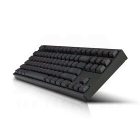 Leopold FC750R PD Black Navy Red Font Keyboard 2
