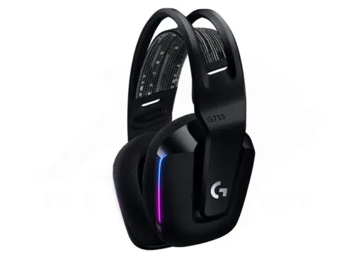Logitech G733 LIGHTSPEED Wireless RGB Gaming Headset Black 2