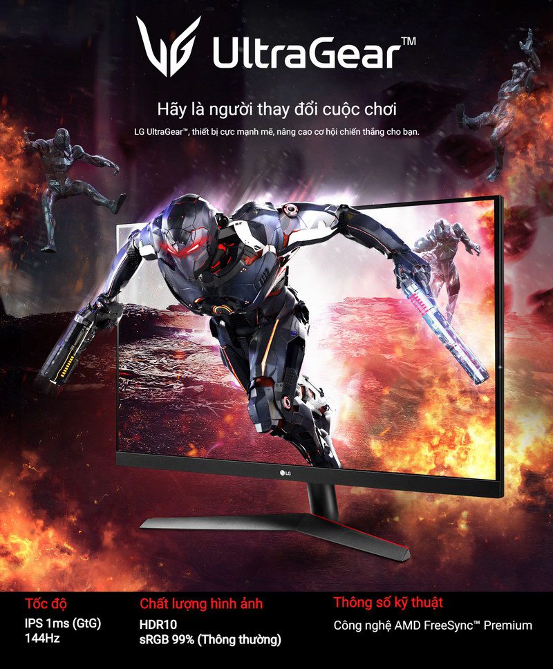 LG UltraGear 24GN600 B Gaming Monitor Details 1