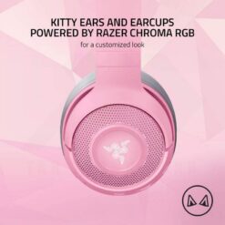 Razer Kraken BT Kitty Edition Headset Quartz Pink 2