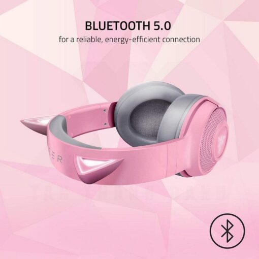 Razer Kraken BT Kitty Edition Headset Quartz Pink 3
