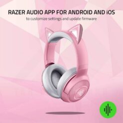 Razer Kraken BT Kitty Edition Headset Quartz Pink 7