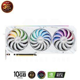 ASUS ROG Strix Geforce RTX 3080 OC WHITE Edition 10G Gaming Graphics Card 2
