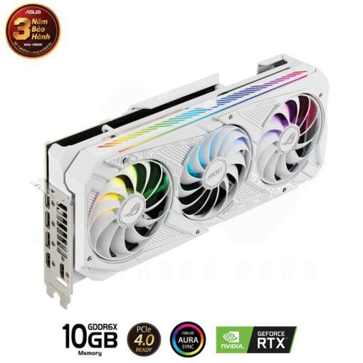 ASUS ROG Strix Geforce RTX 3080 OC WHITE Edition 10G Gaming Graphics Card 4