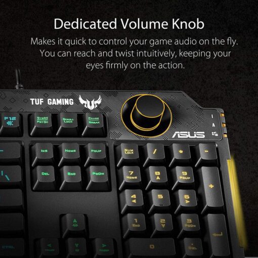 ASUS TUF Gaming K1 RGB Keyboard 4