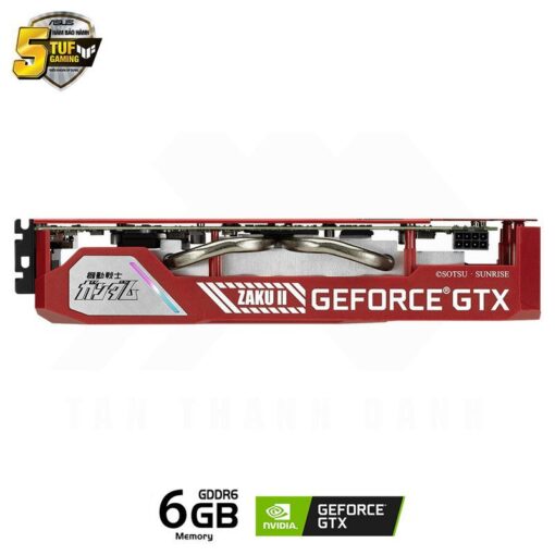 ASUS TUF Gaming X3 Geforce GTX 1660 SUPER GUNDAM ZAKU II Edition Advanced 6G Graphics Card 6