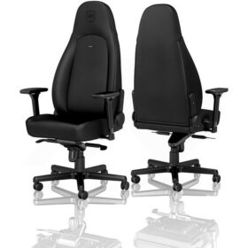 Noblechairs ICON Gaming Chair – Black Edition Vinyl PU hybrid leather 2