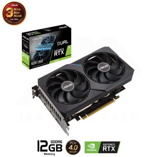 ASUS Dual Geforce RTX 3060 12G Graphics Card 1