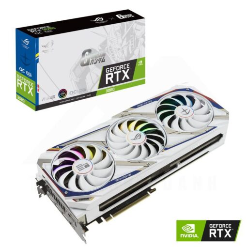 ASUS ROG Strix Geforce RTX 3080 GUNDAM EDITION 10G Gaming Graphics Card 1