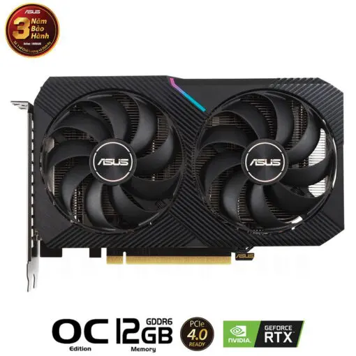 ASUS TUF Gaming Geforce RTX 3060 OC Edition 12G Graphics Card 02