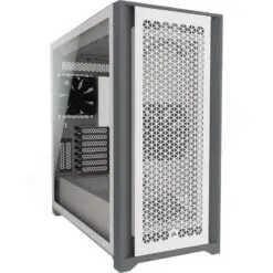CORSAIR 5000D AIRFLOW Case - White, Mid Tower, Tempered Glass