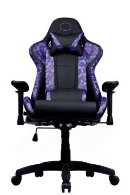 Cooler Master Caliber R1S Gaming Chair – Purple Camo 10