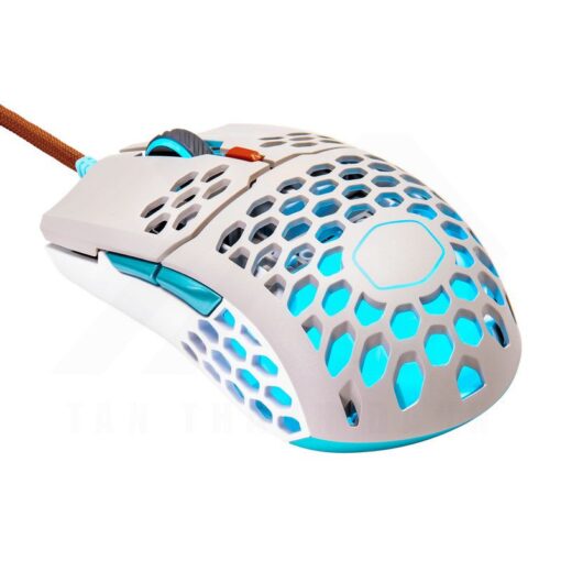 Cooler Master MM711 Gaming Mouse – White Retro 1