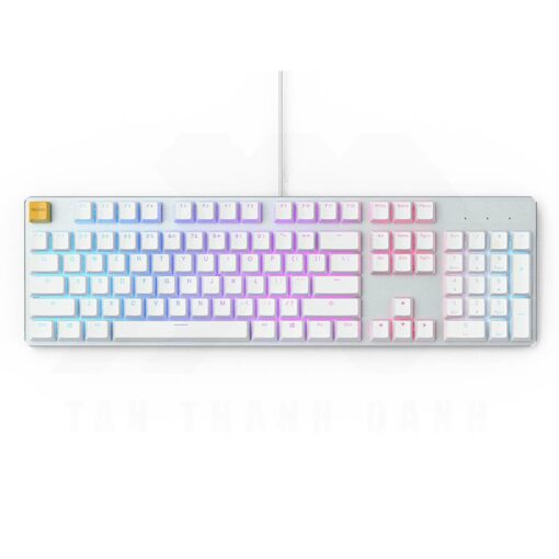 Glorious GMMK Keyboard – White Ice Full Size 1