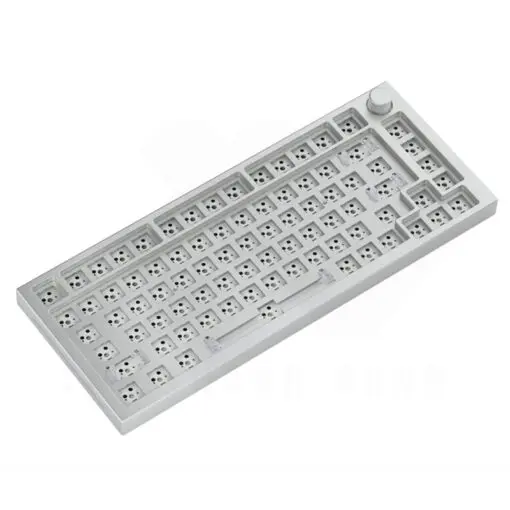 Glorious GMMK Pro Custom Build Keyboard – White Ice 3