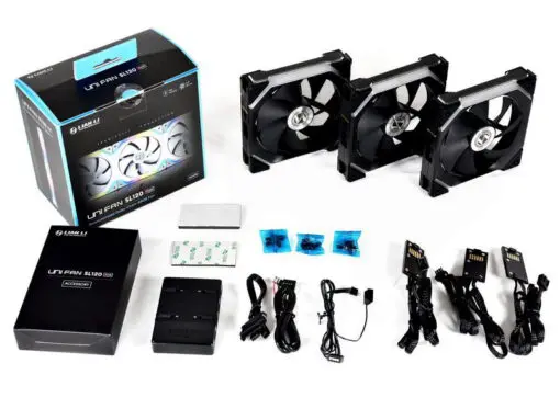 Lian Li UNI Fan SL120 Triple Pack Black 2