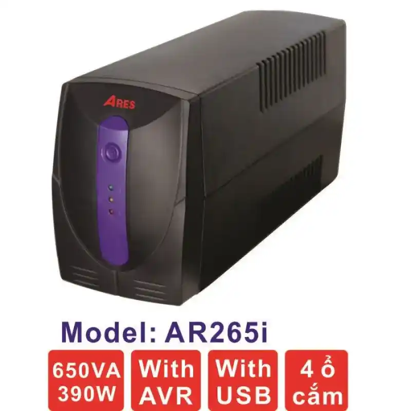 ARES AR265i UPS - 650VA 390W