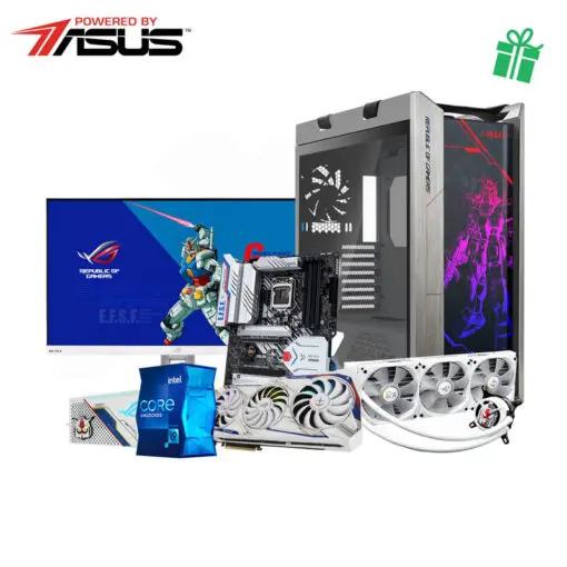 ASUS Gundam x FLXB Gaming PC Powered By Asus