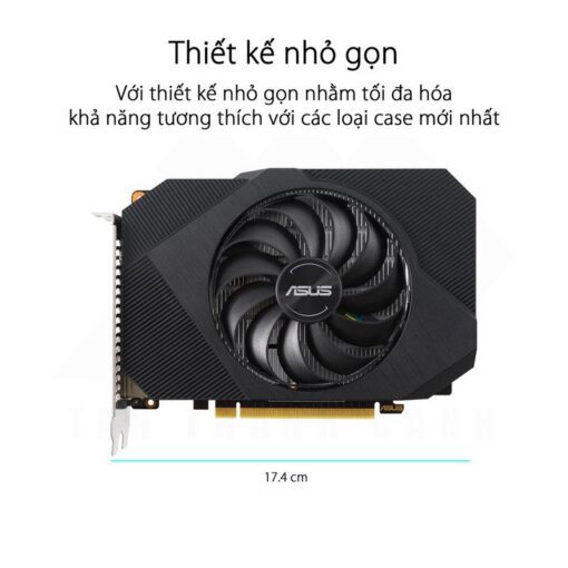 ASUS Phoenix Geforce GTX 1650 OC Edition 4G GDDR6 Graphics Card 6