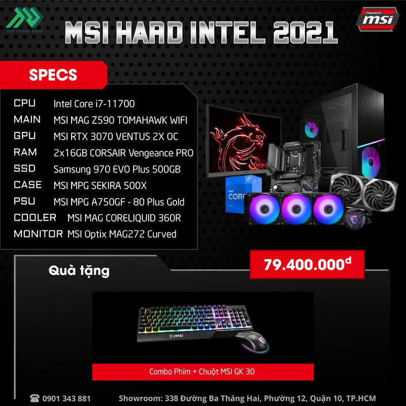 MSI Hard Intel 2021 PC – Power By MSI