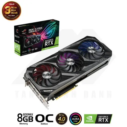 NEW AMD eXtended 2023 - Mini PC 6 ASUS TUF Gaming Geforce RTX 3070 Ti OC Edition 8G Graphics Card