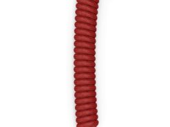Glorious Artisan Coiled Keyboard Cable – Crimson Red USB C 5