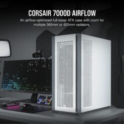 CORSAIR 7000D AIRFLOW Case White 2