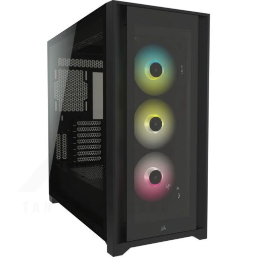 CORSAIR iCUE 5000X RGB Smart Case Black 1