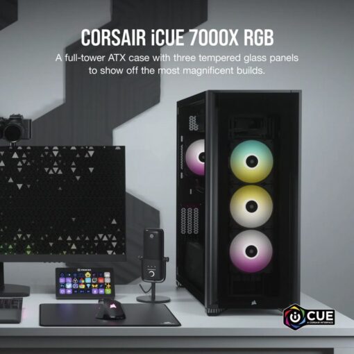 CORSAIR iCUE 7000X RGB Smart Case Black 2