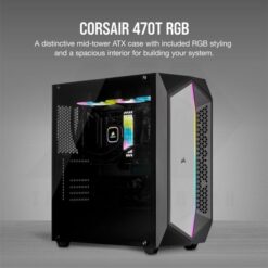 CORSAIR 470T RGB Case Black 2