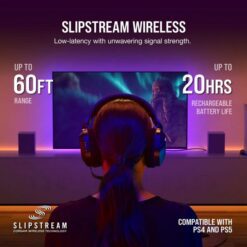 CORSAIR HS80 RGB WIRELESS Premium Gaming Headset Carbon Spatial Audio 5
