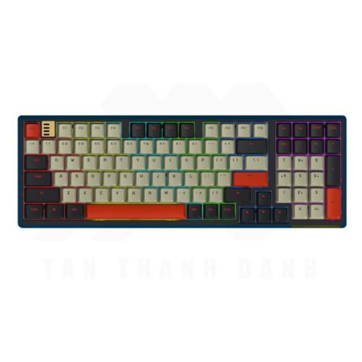 Darmoshark KT CNC Limited Keyboard 98 RGB Backlight Wireless 2.4GHz Aluminum