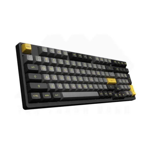 Akko 3098B Multi modes Black Gold Wireless Keyboard 2