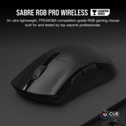 CORSAIR SABRE RGB PRO Wireless Gaming Mouse Black 2