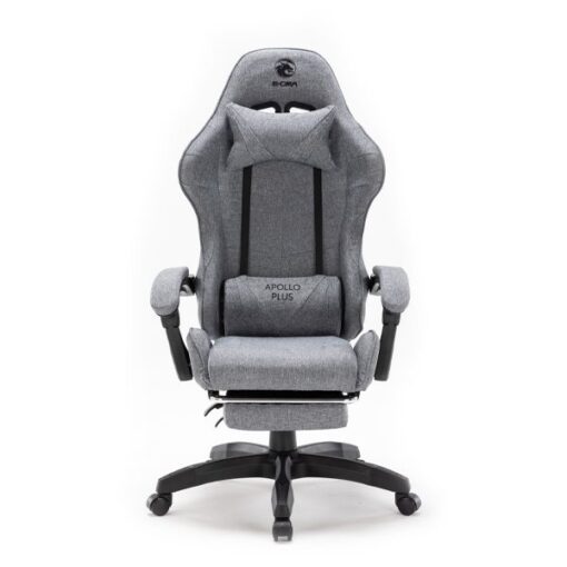 E Dra Apollo Plus EGC227 Gaming Chair Gray Fabric