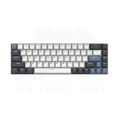 FL Esport F12 RGB White and Black Wireless Keyboard