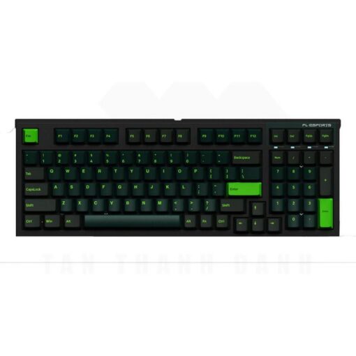 FL Esport FL980CP Sound Wave Green Keyboard Kaith Box Switch