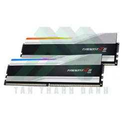 G.Skill Trident Z5 RGB 32GB Memory Kit - Metallic Silver, 32GB (2x16GB) DDR5, 6000MHz, CL40 (F5-6000J4040F16GX2-TZ5RS)