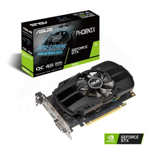 ASUS Phoenix Geforce GTX 1650 OC Edition 4G GDDR5 Graphics Card