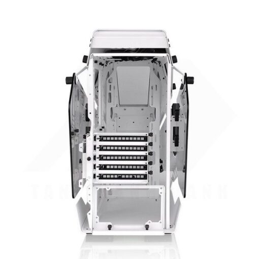 Thermaltake AHT200 TG Snow Edition Case - White, 2x Tempered Glass