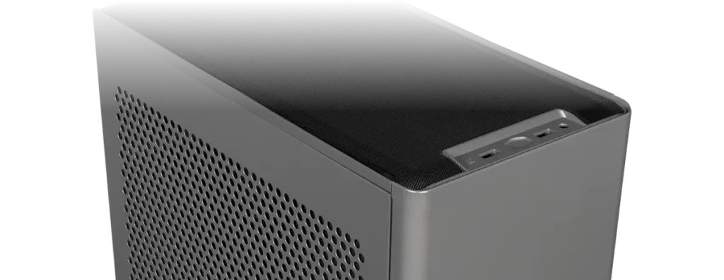 Cooler Master MasterBox NR200P Max Case - Black Grey, SFF, 850W Gold PSU, 280mm AIO Water Cooling, Tempered Glass 11 smart