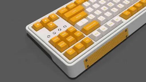 FL Esport CMK87 SA 3 Mode Banana Keyboard 2