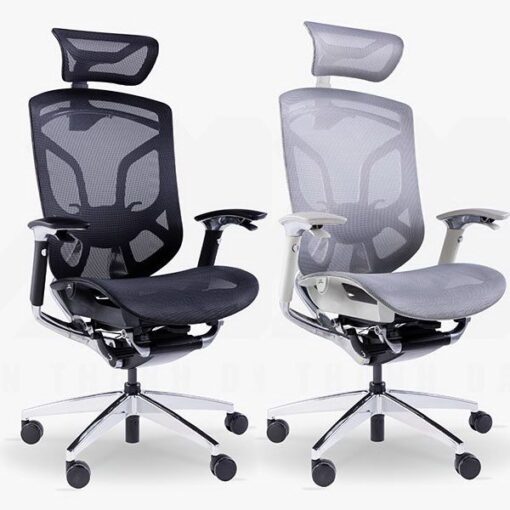 GTChair Dvary Butterfly Ergonomic Office Chairs Black White