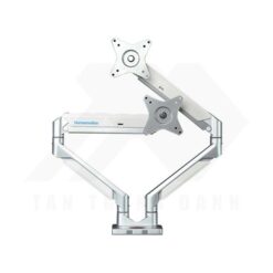 Human Motion T2 2 Monitor Stand White 3