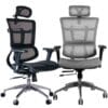 NOVA Ergonomic Office Chair - Black/Grey