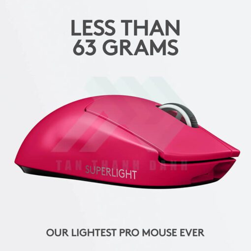 Logitech G PRO X Superlight Pink Mageta 3