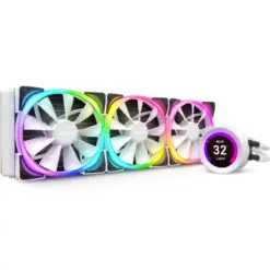 NZXT Kraken Z73 RGB White Liquid Cooler - 360mm Radiator With LCD Display