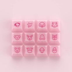 AKKO Keycap set – Pink 4